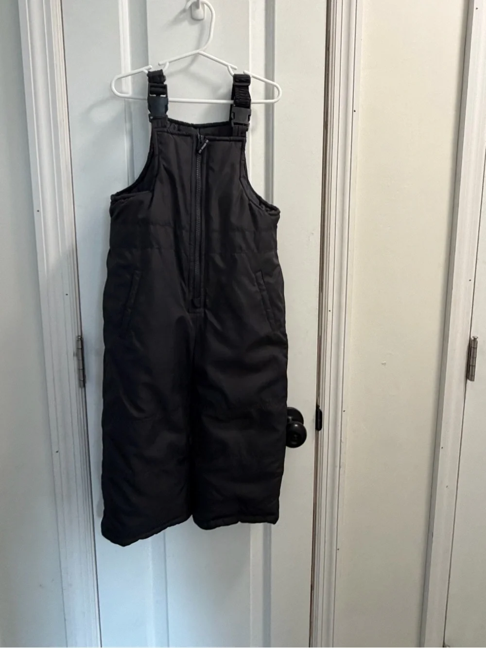Oshkosh Kids Black Insulated Snow Bib Overalls